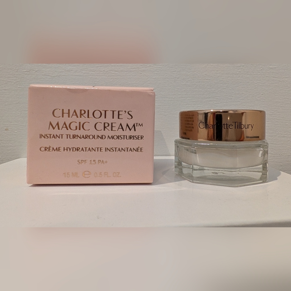 Charlotte Tilbury Pink and White Moisturizer